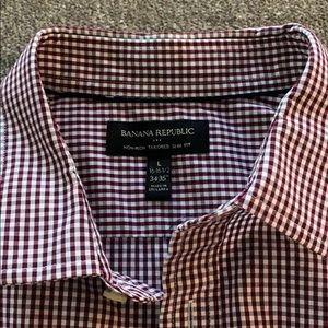 Banana Republic, Large, Long sleeve purple